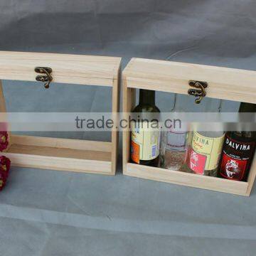 Simple Wooden Crate for Small Beer Bottles photo-2