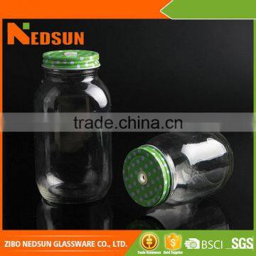 Smooth new design 750ml mason jar products you can import from china