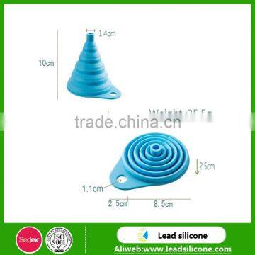 Wholesale Kitchenware Foldable Silicone Funnel,Collapsible Silicone Funnel photo-4