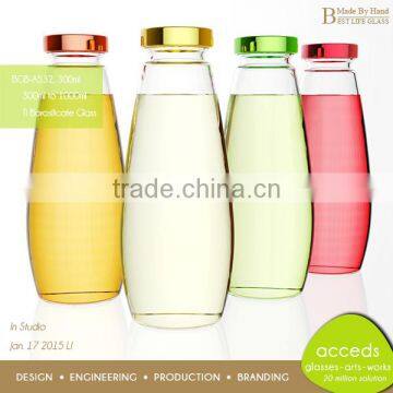 Different Types Custom Ti-Borosilicate Glass Beverage Bottle photo-4