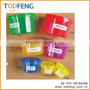 Portion Control Container 7pcs, Keep Fresh Contianer/box, Food Storage Containers,storage Box Set of 7,microwave Container photo-2