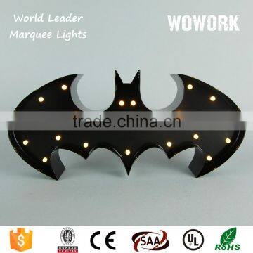 Batman Logo Marquee Light for Kids Room Decoration photo-2