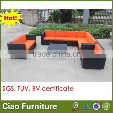 All Weather Outdoor Rattan Modular Sofa Set Garden Furniture photo-6