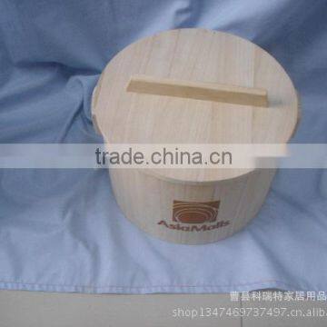 Kitchen Furniture Rice Storage Bin Wooden Kitchen Storage Box photo-5