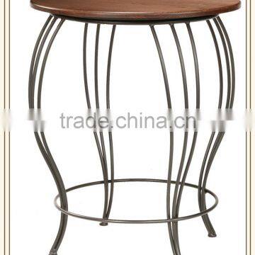 Hot sale wrought iron bar table