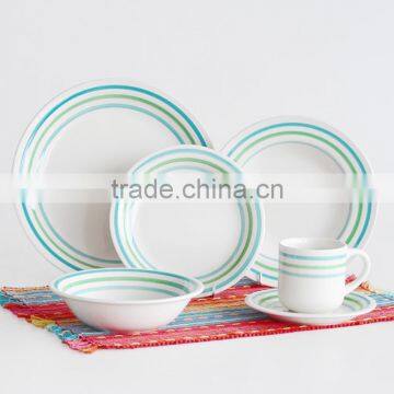 20pcs ceramic dinnerware set with handpainting