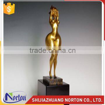 Abstract bronze nude lady figurines for sale NTBH-C001LI