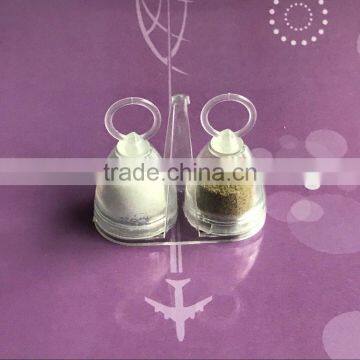 Salt and Pepper Shaker PS Bottle Good Quality Condiment Shaker, Clear Shaker photo-3