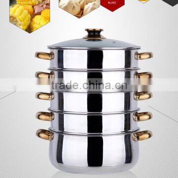 5 Layer Stainless Steel Steamer Pot photo-2