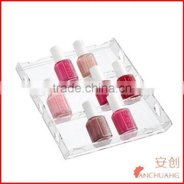 12-Bottle Acrylic Nail Polish Tray