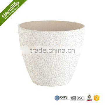 Ceramic Flower Pots in White Color (wholesales) for Llivingroom photo-2