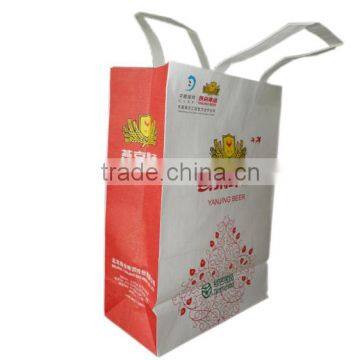 Factory Made Customer Designed Luxury Paper Shopping Bag of Kraft Paper photo-3