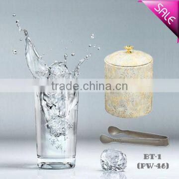 Stainless Steel Ice Bucket, Ice Hoder Stand, PW-46