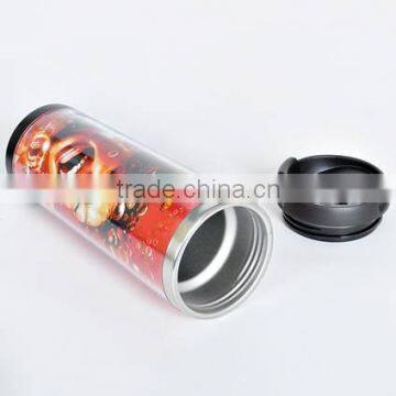 With Customized Removable Paper Double Wall Stainless Steel Tumbler photo-3