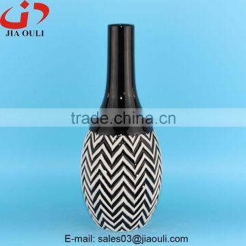 2016 Popular Home Decor Color Wash Ceramic Tall Vase photo-3