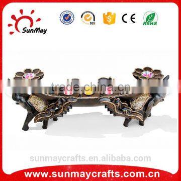 Wholesale Custom Cheap Polyresin Thailand Elephant Candle for Sale photo-3