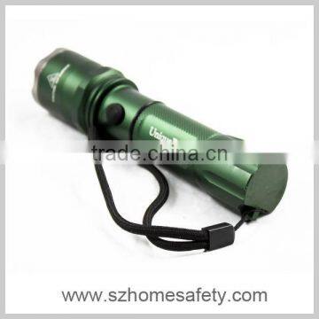 Waterproof Rechargeable Flashlight with Five Outputs, Military Torch, Adapts USA Cree (U2) LED7Watt LED Flashlights