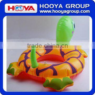 TY97556 Lovely thick popular turtle design inflatable adult swim ring