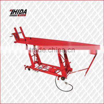 Air/Hydraulic 1000lbs Motorcycle Lift Table For Repairing