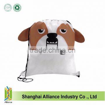 Cartoon Animal Shape Wholesale Customized Drawstring Bag,Cheap Drawstring Backpack photo-5