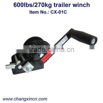 600lbs Hand Winch With Cable photo-6