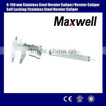 0-150 mm Stainless Steel Vernier Caliper