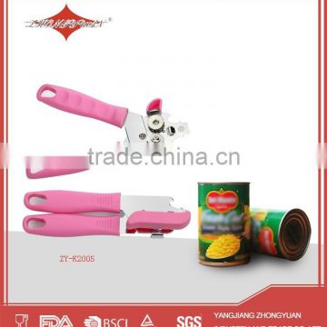 Pink magical multipurpose can opener and bottle opener