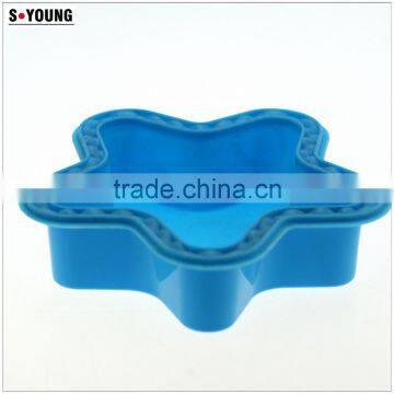 11015 Silicone Star Shaped Cupcake Holder/Mold