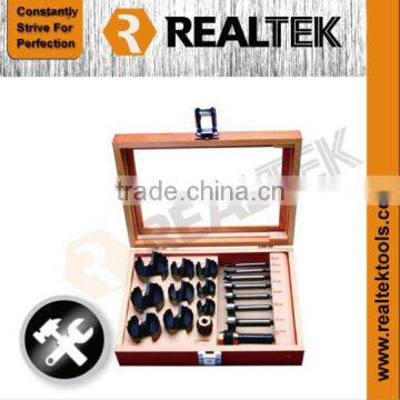 18PCS Quick-chang Flat Drill With Auger Bit