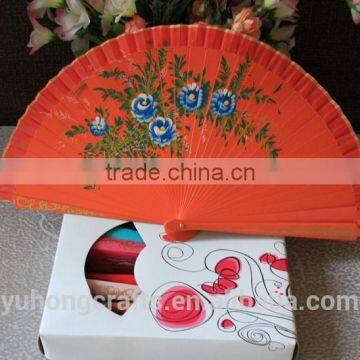 Promotional Spanish Wood Crafts Fan photo-2