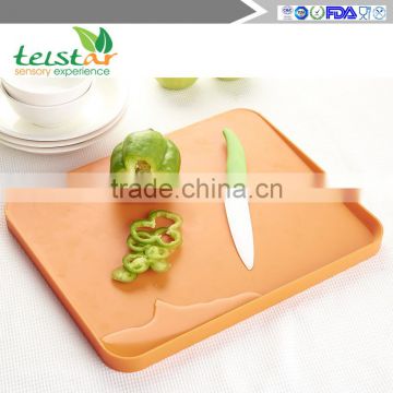 Funny Color Plastic Cutting Board Fruit Vegetable Chopping Board