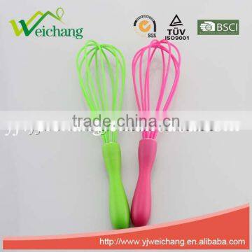 WCR043 New Design Funny Shape Egg Whisk Silicone Wire Whisk, Egg Frother, Milk & Egg Beater Blender Hot Sales photo-3