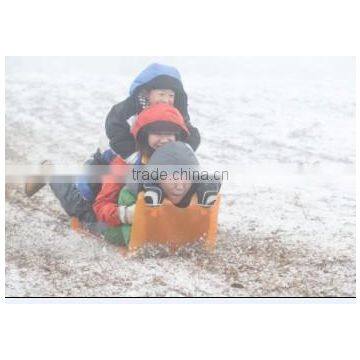 NEW - ROUND CARPET - PLASTIC TOBOGGAN - LIGHTWEIGHT - UNBREAKABLE -USE ON SNOW, SAND OR GRASS ROLL UP photo-3