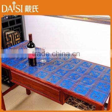 Trendy table cloth ornate table cloth custom printed plastic tablecloth