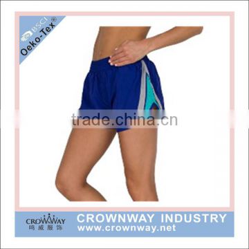 crane sports shorts women running shorts with mesh fabric insert