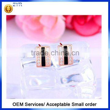 Fashion 925 Sterling Silver 2016 Latest Design Square Earring photo-5