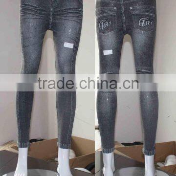 Lady jeans blue leggings