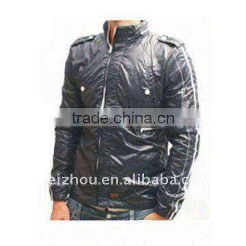 men's pu leather jacket