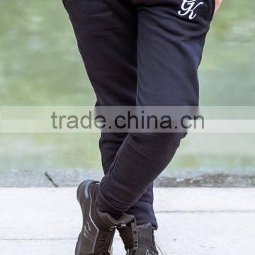 Navy Blue 100% cotton fleece women's jogger pants top quality tracksuit bottoms tapered sweatpants