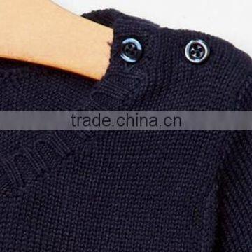 Intarsia Heart Pattern Sweater Dress photo-2