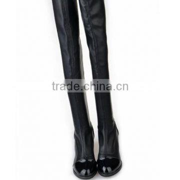 Zm35771a Ladies Fashion Leather Shoes Winter Over Knee Boots photo-5