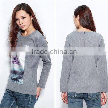 Female Hemp Grey Space Cotton Fleece photo-2