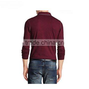 2016 New Style Polo Shirt 100% Cotton Polo Shirt Customized Logo photo-3