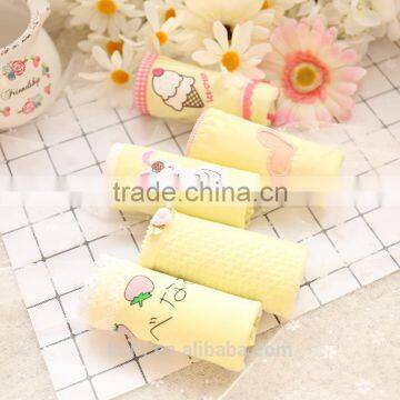 2017 Sexy Women Full Cotton Underwear Cute Preteen Girls Panties Wholesale Yellow Color Panties Briefs