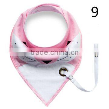 S17221A New Baby Bib Bandana Arrow Animal Cartoon Gift Bibs photo-4