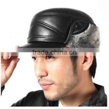 high quality good design leather man hats