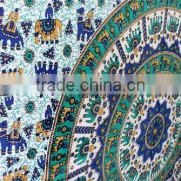 Hippie Tapestry Mandala Tapestry Color White