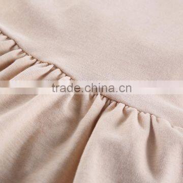 Wholesale Baby Organic Cotton Dresses Baby Girls' Organic No Sleeve Bodysuit Dress photo-6