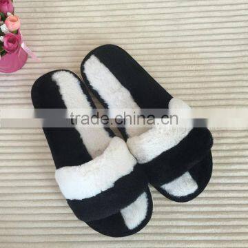 ladies shoes fur quiet warm winter indoor home slipper