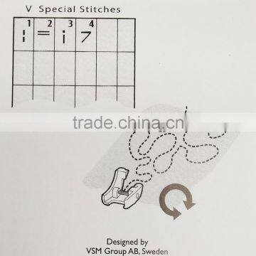 Clear Open Toe Free Motion Foot For Viking #412860645 photo-2